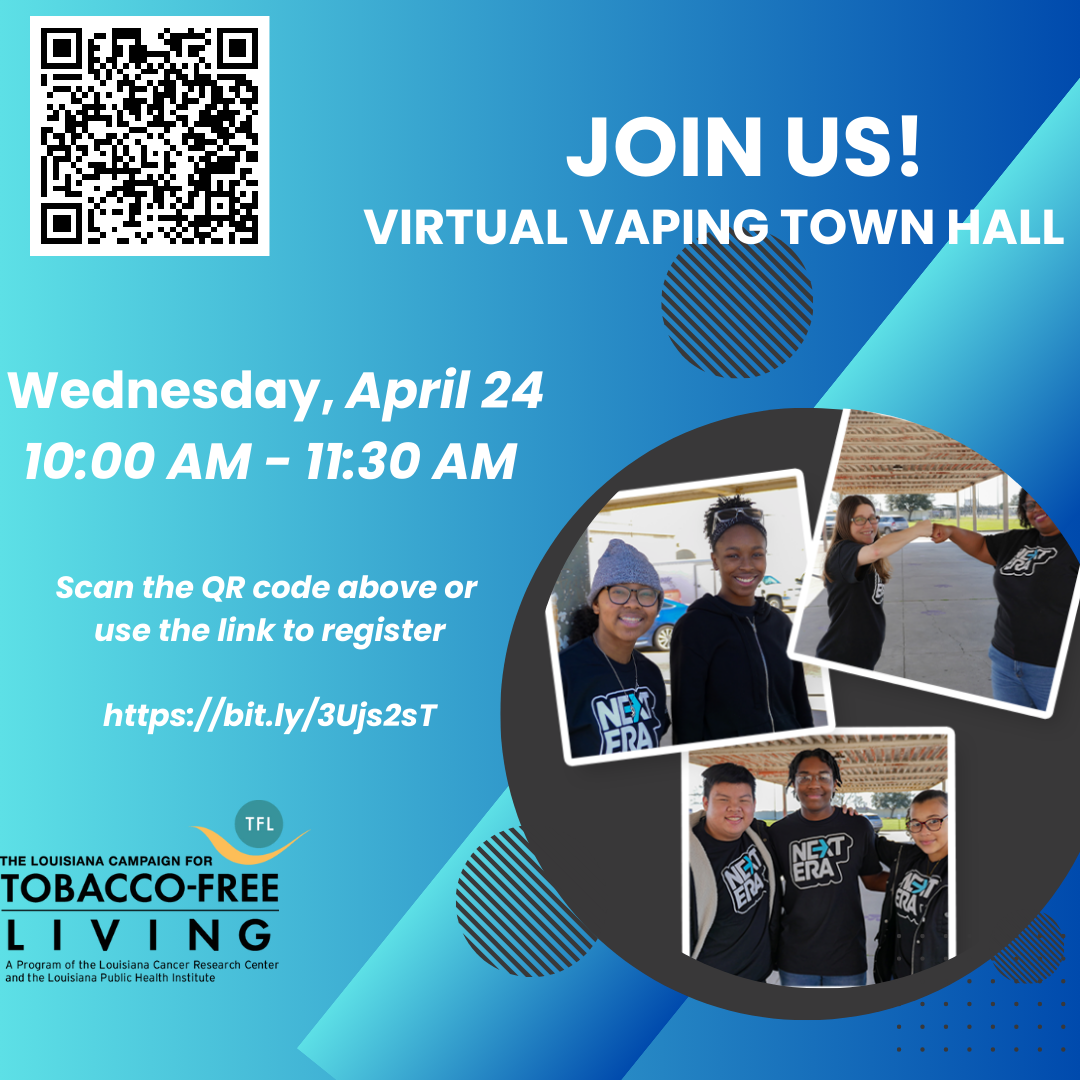 Virtual Statewide Vaping Town Hall